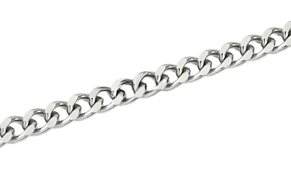 Silver Cuban Link Chain
