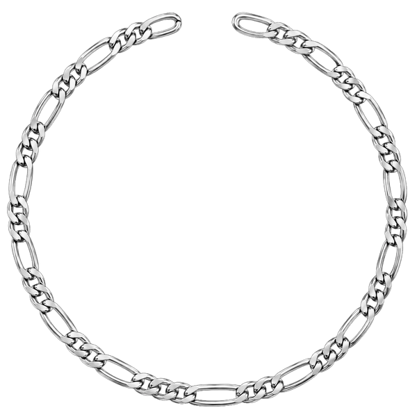 Silver Figaro Chain