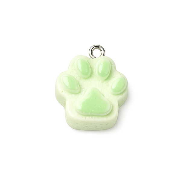 Green Paw Print