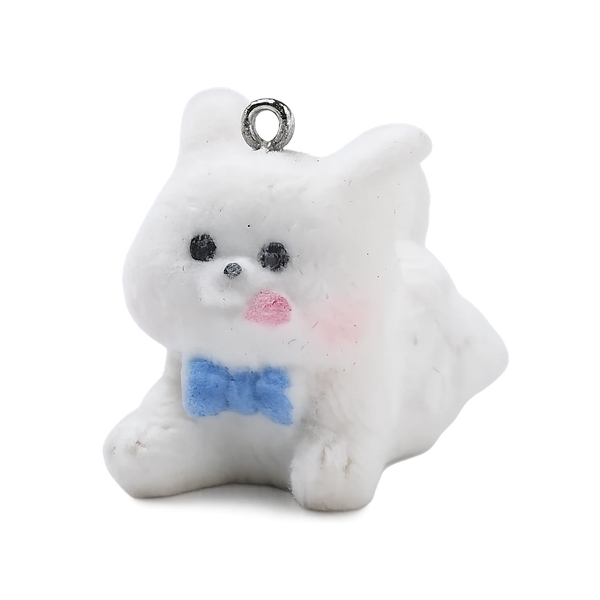 Dog with Bowknot
