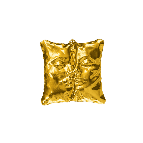 Pillow Love Gold