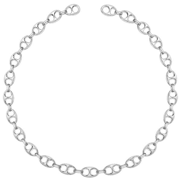 Silver Oval Chain