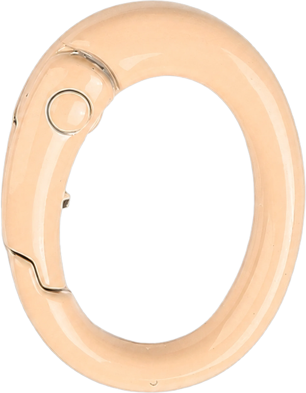Pink Oval Clasp