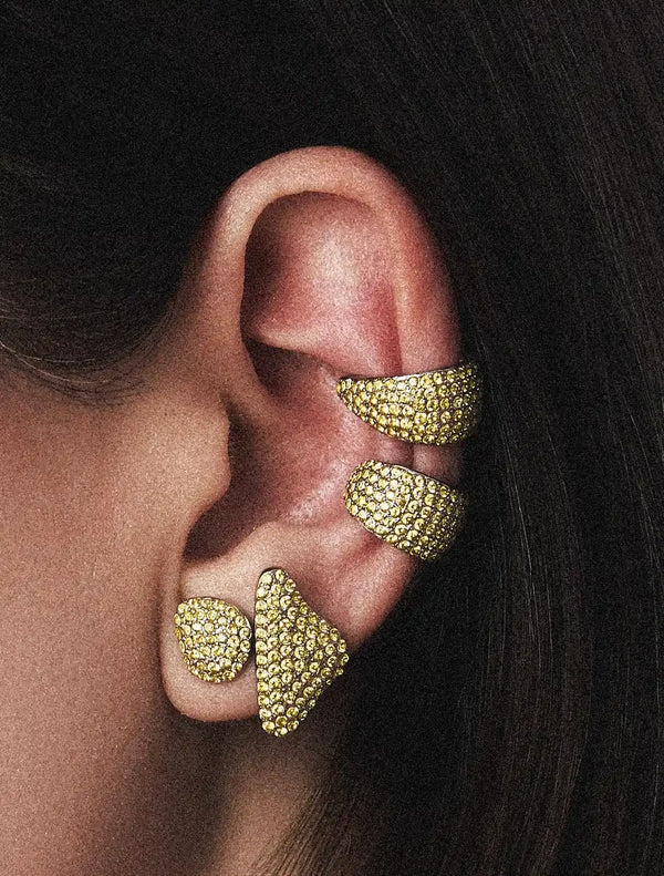 Cherry Blossom Earring Yellow