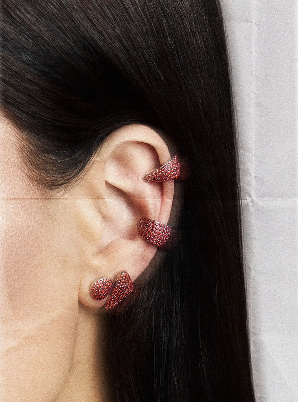 Cherry Blossom Earring Red