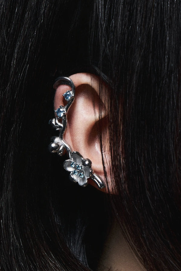 Blossom Earcuff Silver