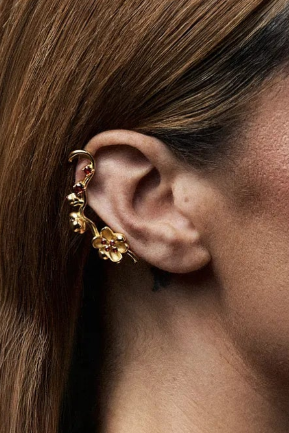 Blossom Earcuff Gold