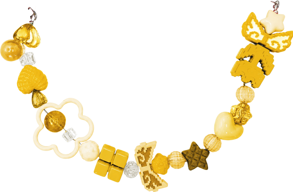 Yellow Beaded Chain