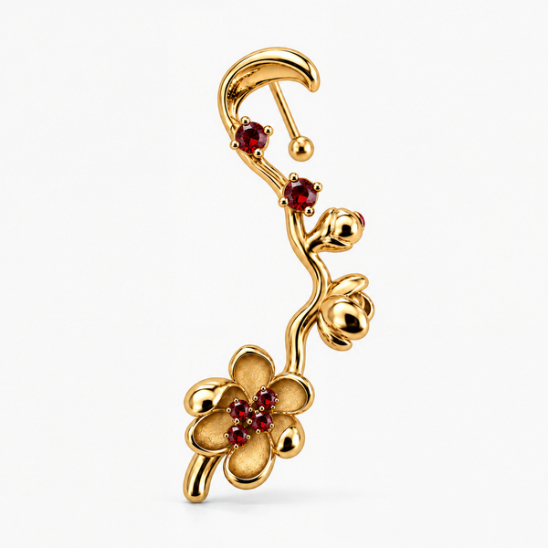 Manchette d’oreille Blossom dorée