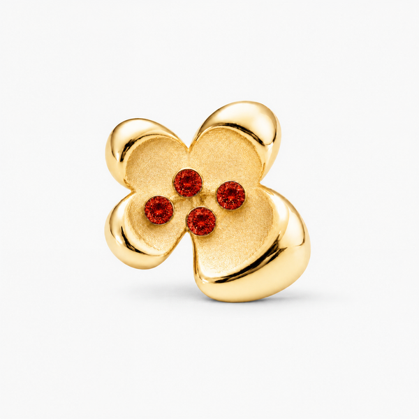 Cherry Blossom Earrings Gold