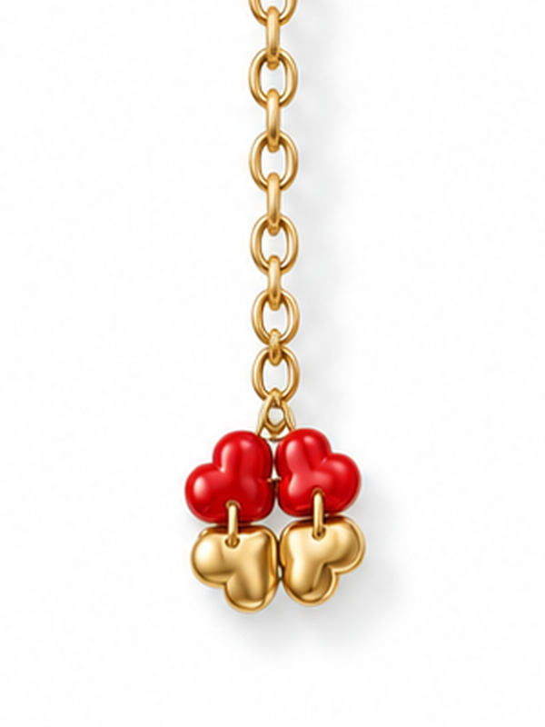 Lucky Charm Necklace – close-up of the pendant